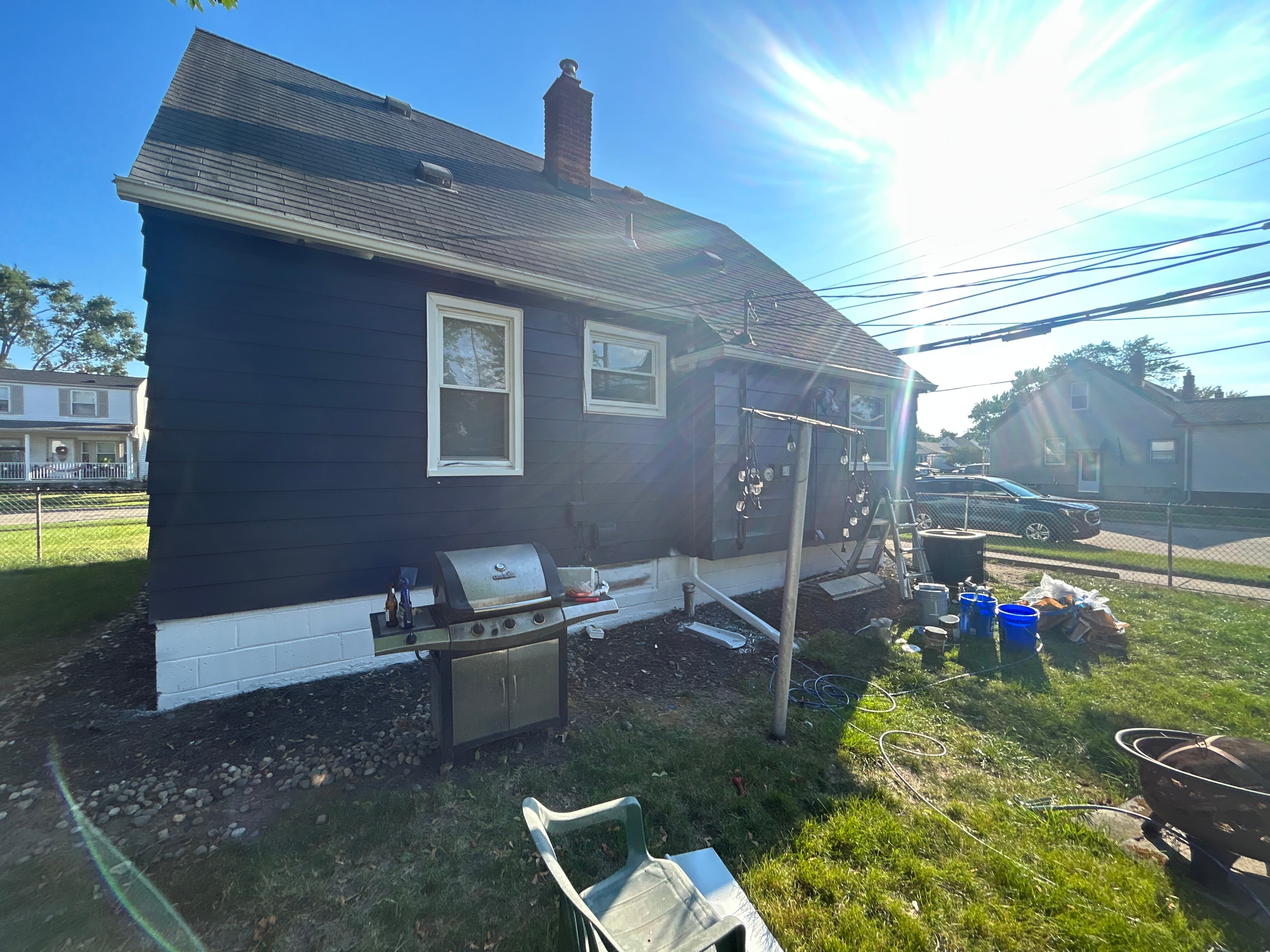 Residential Exterior — Navy Transformation